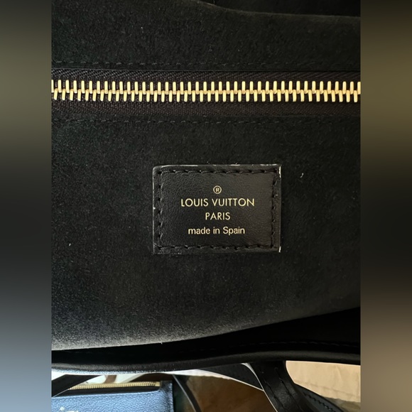 NIB M46040 Louis Vuitton Neverfull MM Monogram Empreinte Black - Picture 11 of 16